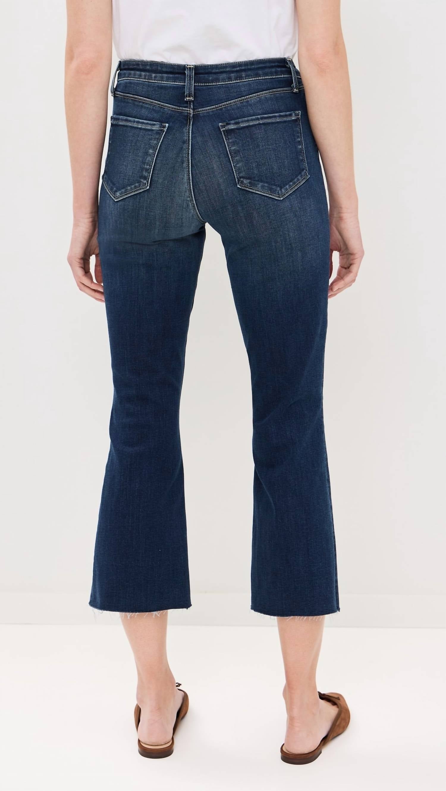 L'Agence - Kendra High Rise Crop Flare Jean
