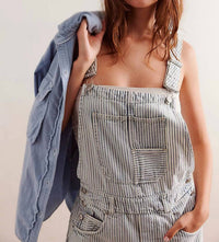 Free People - Good Luck Stripe Overall