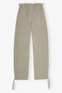 Ganni - Light Melange Suiting Pants