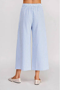 Allie Rose - Olga Pinstripe Seersucker Pants
