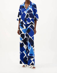 Joseph Ribkoff - Geometric Print Blouse