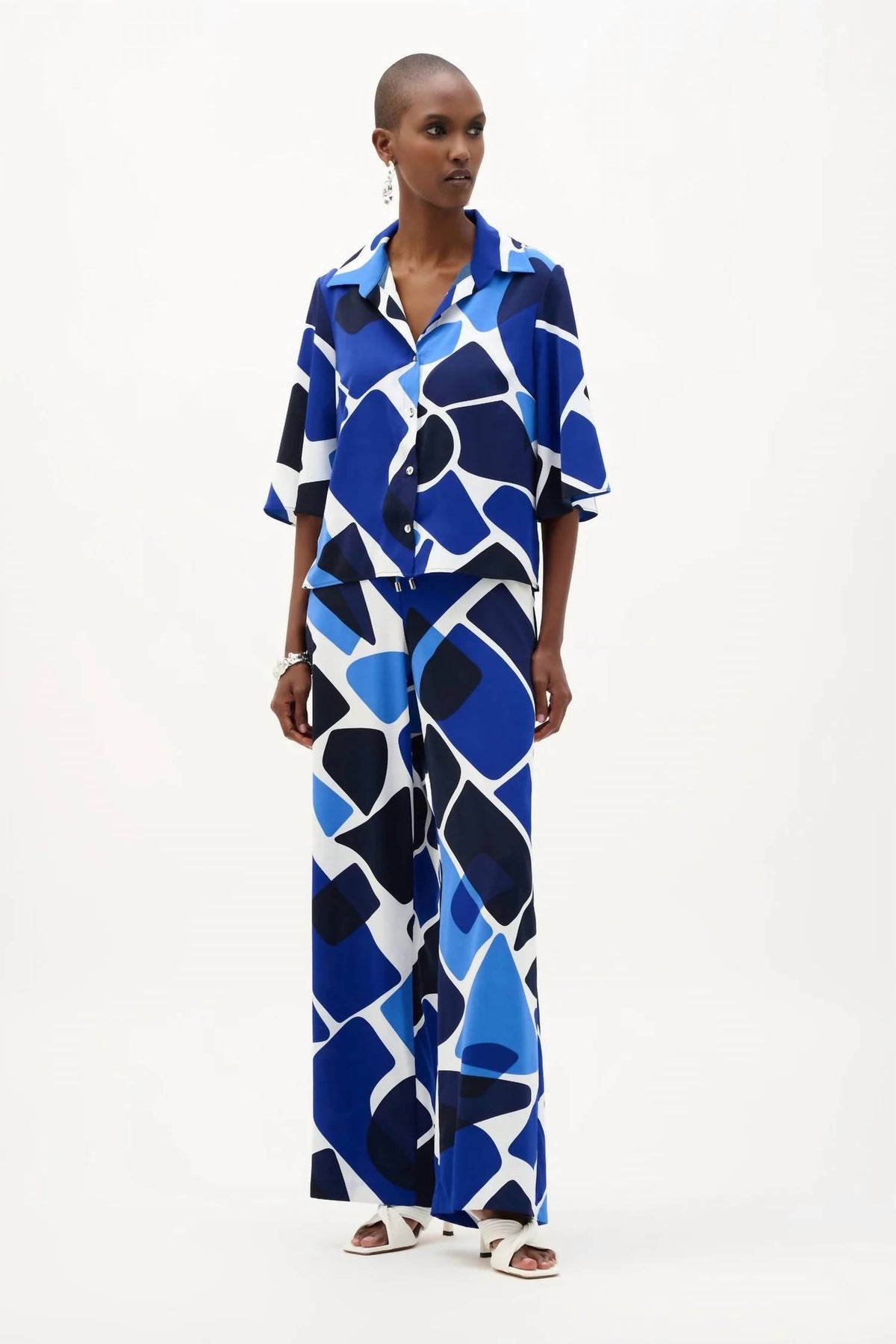 Joseph Ribkoff - Geometric Print Blouse