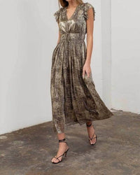 Moon River - Chrissy Metallic Dress