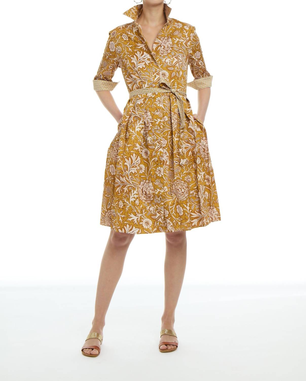 PATTY KIM Women's Kelly Dress in camel - women's dress
