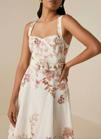 Hemant & Nandita - Diza Cotton Midi Dress