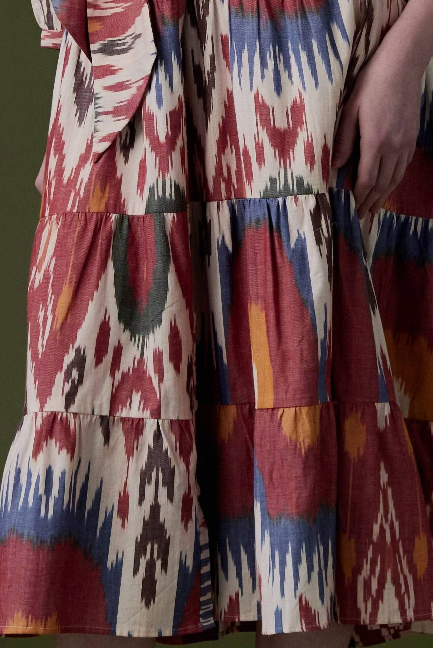 Guadalupe Design - Ariel Ikat Midi Dress