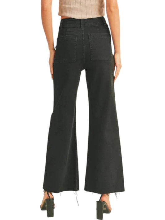 Miou Muse - Wide Leg Denim Pants