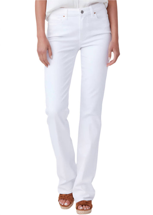 Paige - Manhattan High Rise Slim Boot Cut Jeans