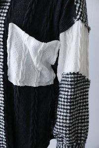 Pol - Houndstooth Sweater Shacket