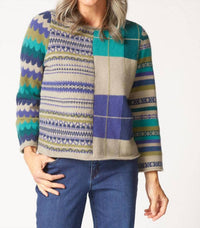Habitat - Winter Whimsy Mixed Pattern Sweater