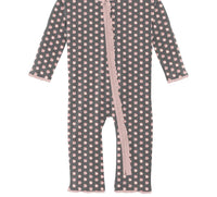 Kickee - Kids' Muffin Ruffle Coverall with 2 Way Zipper
