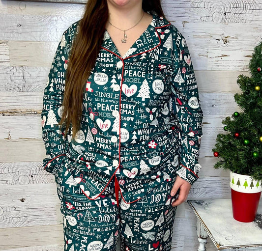 Michelle Mae - Christmas Pajama Set