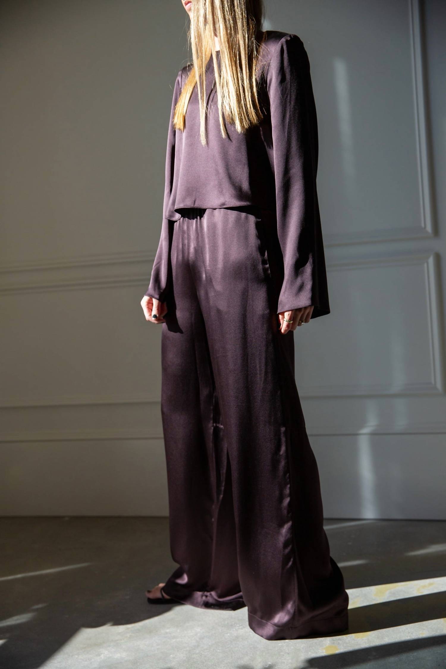 Sablyn - Lexi Lower Rise Relaxed Pull On Pant