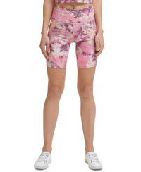 Calvin Klein - Performance Printed High-waist Bike Shorts