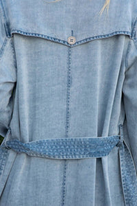 26 International - Windy City Tencel Trench Coat
