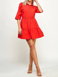 Button Up Dress