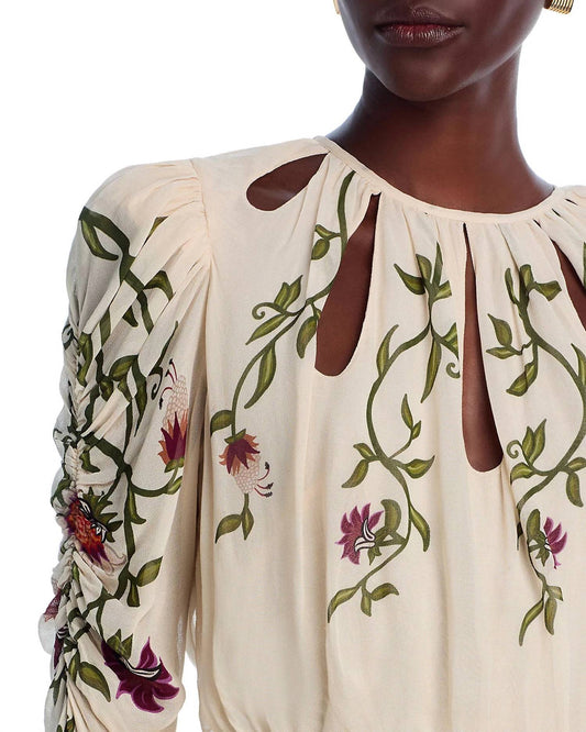 Farm Rio - Romantic Long Sleeve Maxi Dress