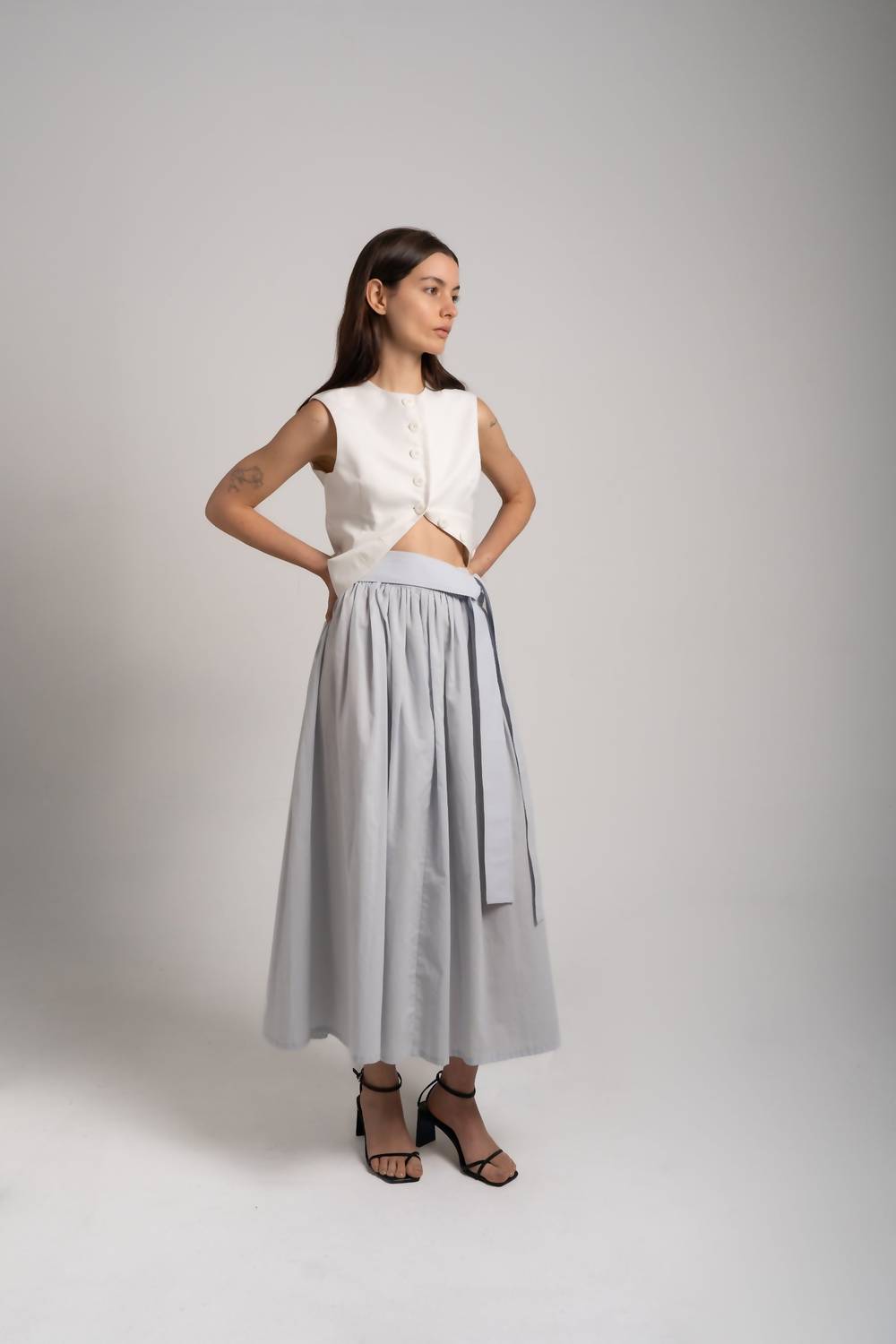 Sloan - Sculpted Crew Neck Vest