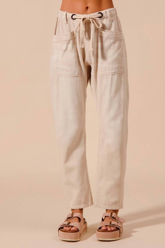 Blue B - Slim Barrel Pants