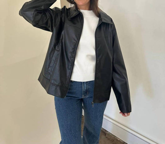 Needii - Pepper Faux Leather Jacket