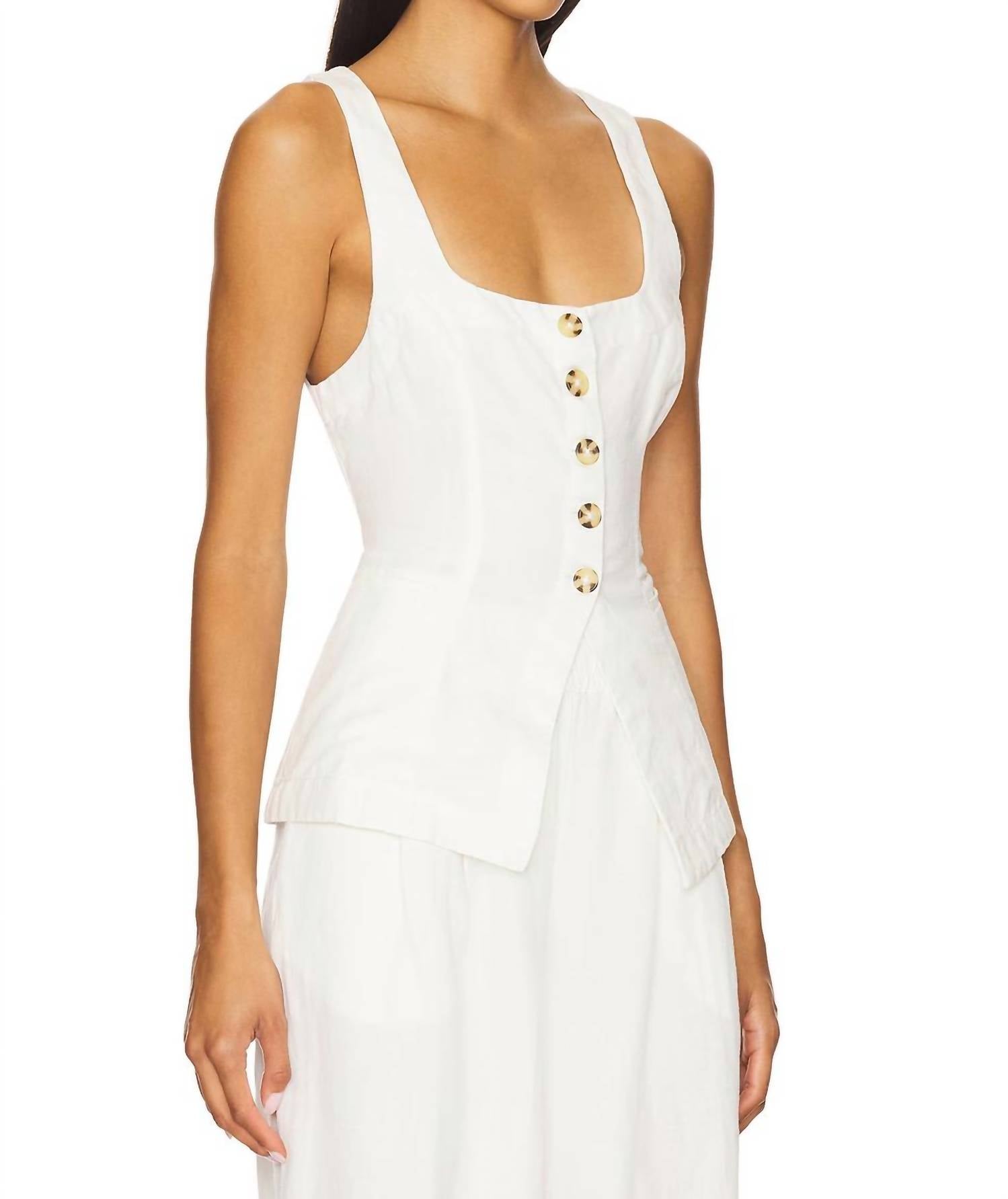 L*Space - Sofie Button Down Vest
