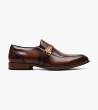 Stacy Adams - Men's Buckley Moc Toe Ornament Slip On Loafers