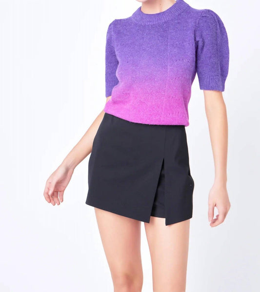 English Factory - Ombre Sweater Top