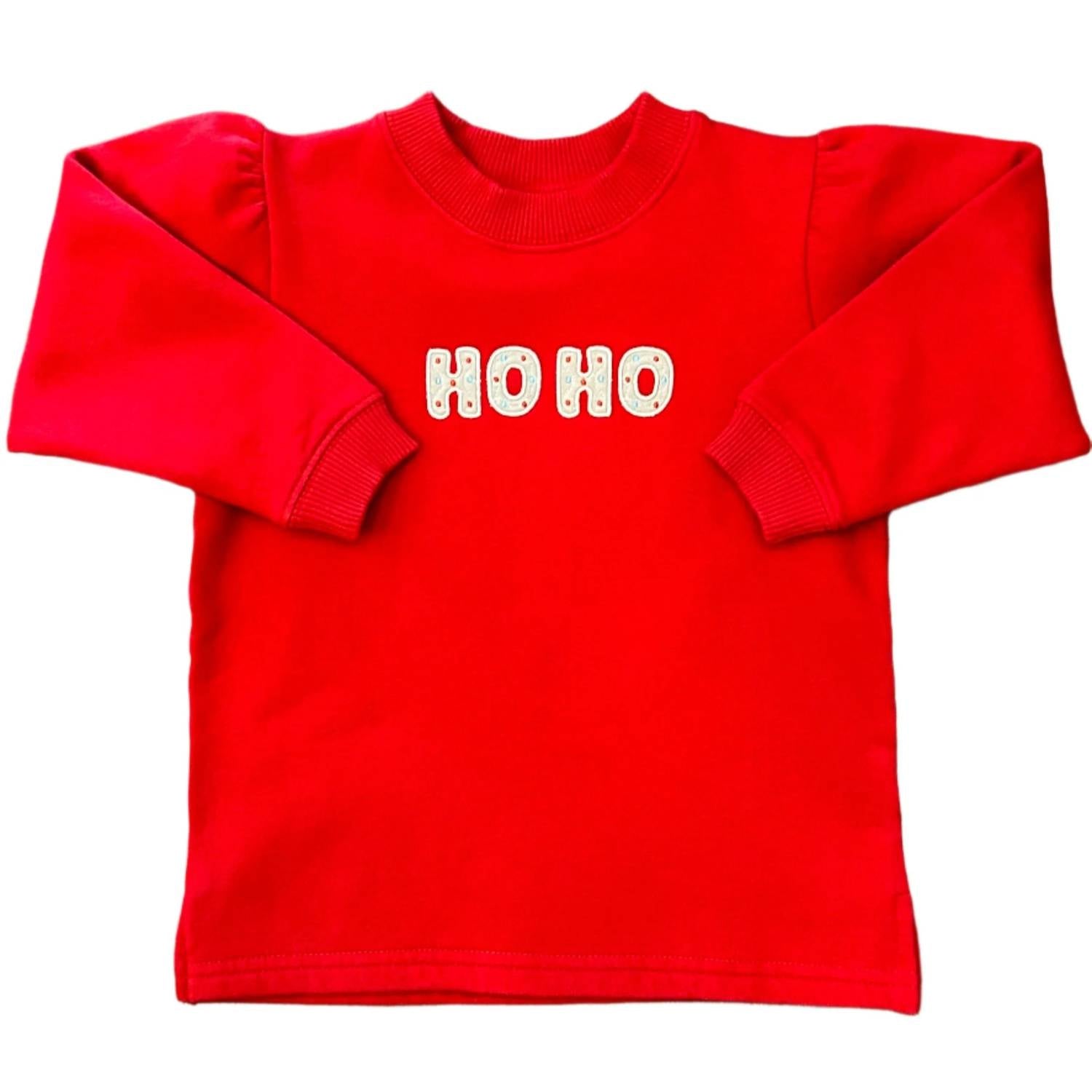Luigi Kids - Kid's Ho Ho Long Sleeve Sweatshirt