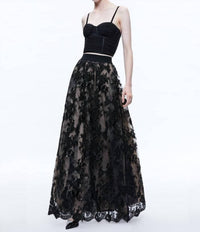 Alice + Olivia - Tina Gown Maxi Skirt