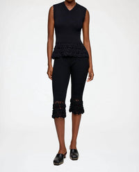Ganni - Cotton Crochet Vest