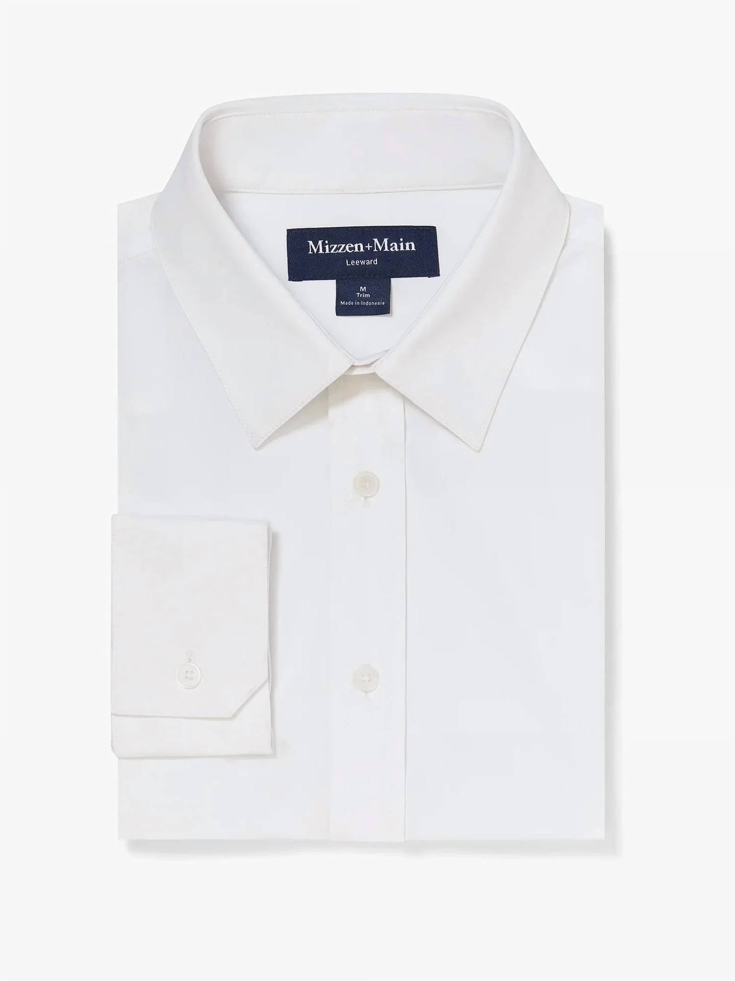 Mizzen + Main - Solid Leeward Long Sleeve Dress Shirt