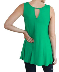 Umgee - Keyhole Sleeveless Top