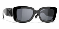 Chanel - Acetate Calfskin Square Non Polarized Sunglasses 5473qa - C888s4