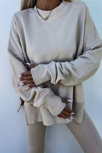 Uzwholesale - Sweatshirt and Skinny Pants Set