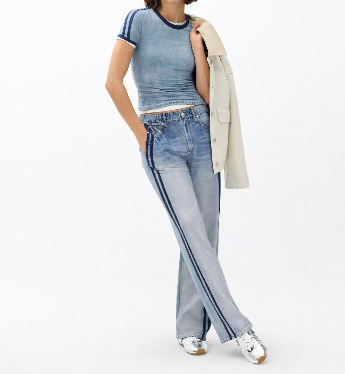 Rag & Bone - Miramar Wide-leg Track Pant