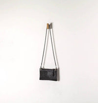 Daniella Lehavi Women's Malika Clutch Bag in black shimmer - women's bag