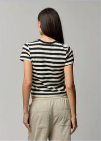 Asher - Rylee Stripe Short Sleeve Baby Tee