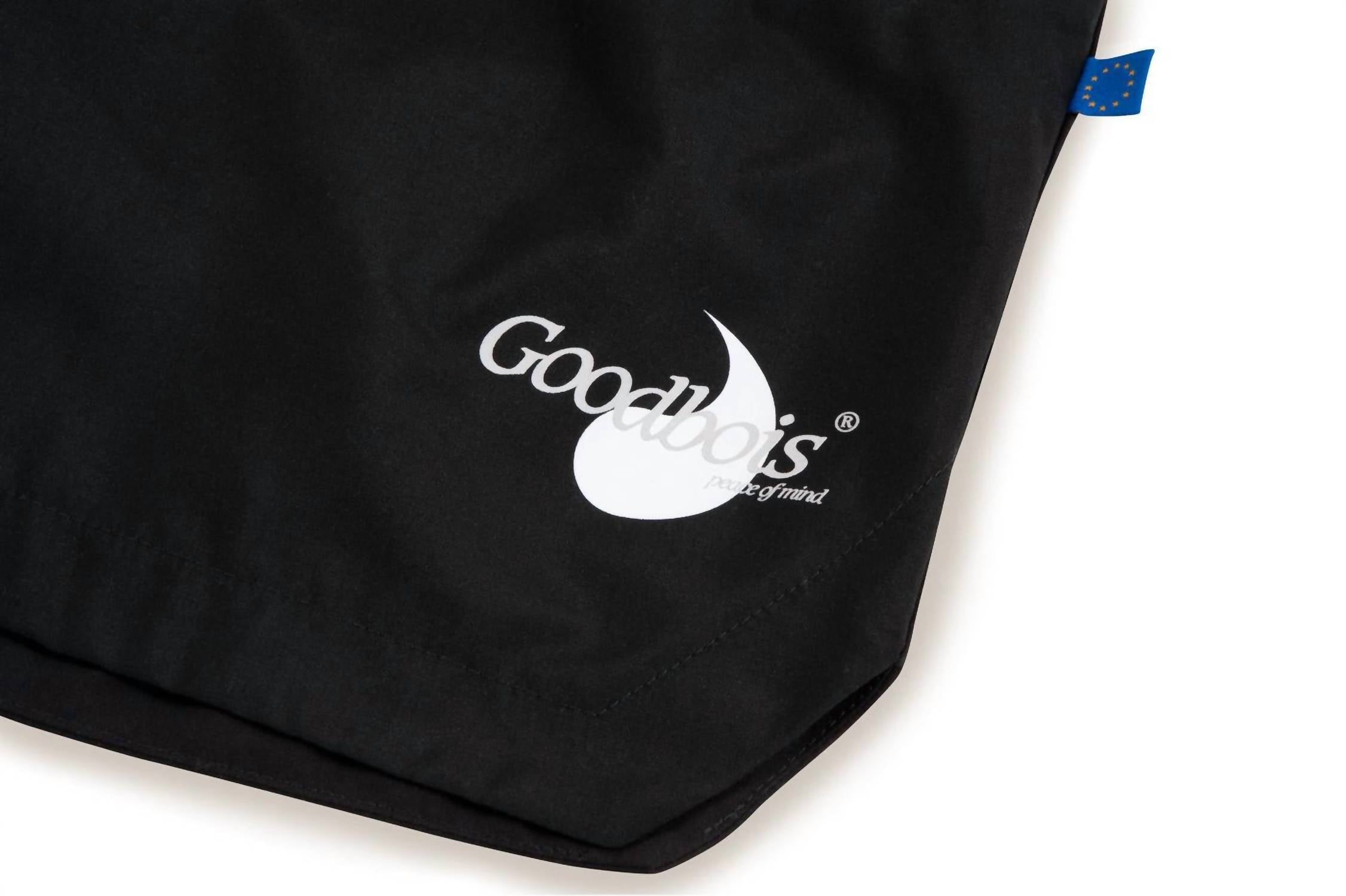 GOODBOIS Men's Yin Yang Boardshorts in black - men's swimwear - alternate view