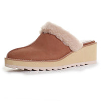 DONALD PLINER Women's Ulli Slipper in toast - women's shoe - detail view