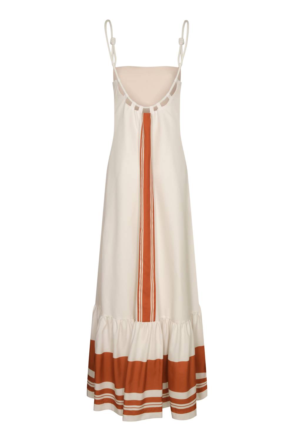 Andres Otalora - Mis Raises Poplin Spaghetti Strap Maxi Dress