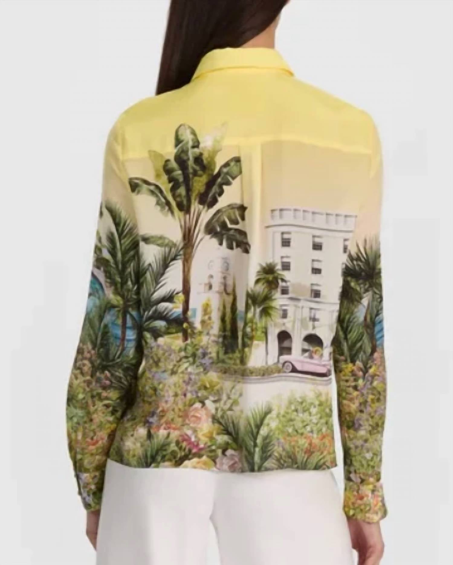 Alice + Olivia - Willa Silk Blouse