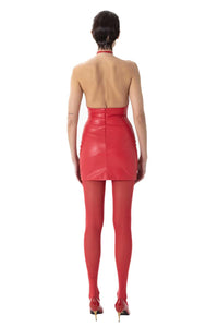 Ronny Kobo - Judi Leather Mini Dress