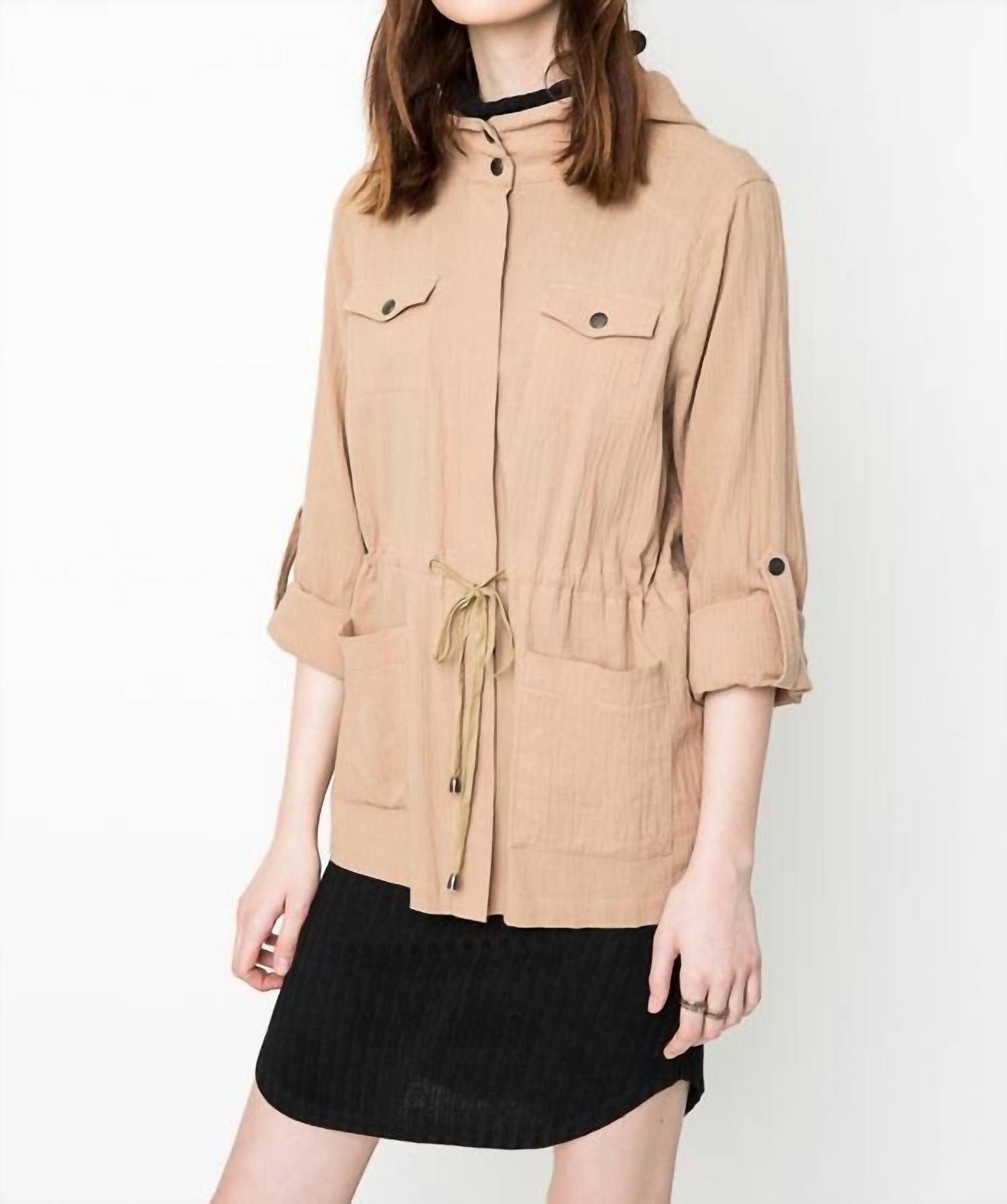 Hayden La - Lightweight Hooded Cargo Jacket