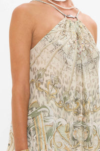Camilla - Gather Neck Hardware Top
