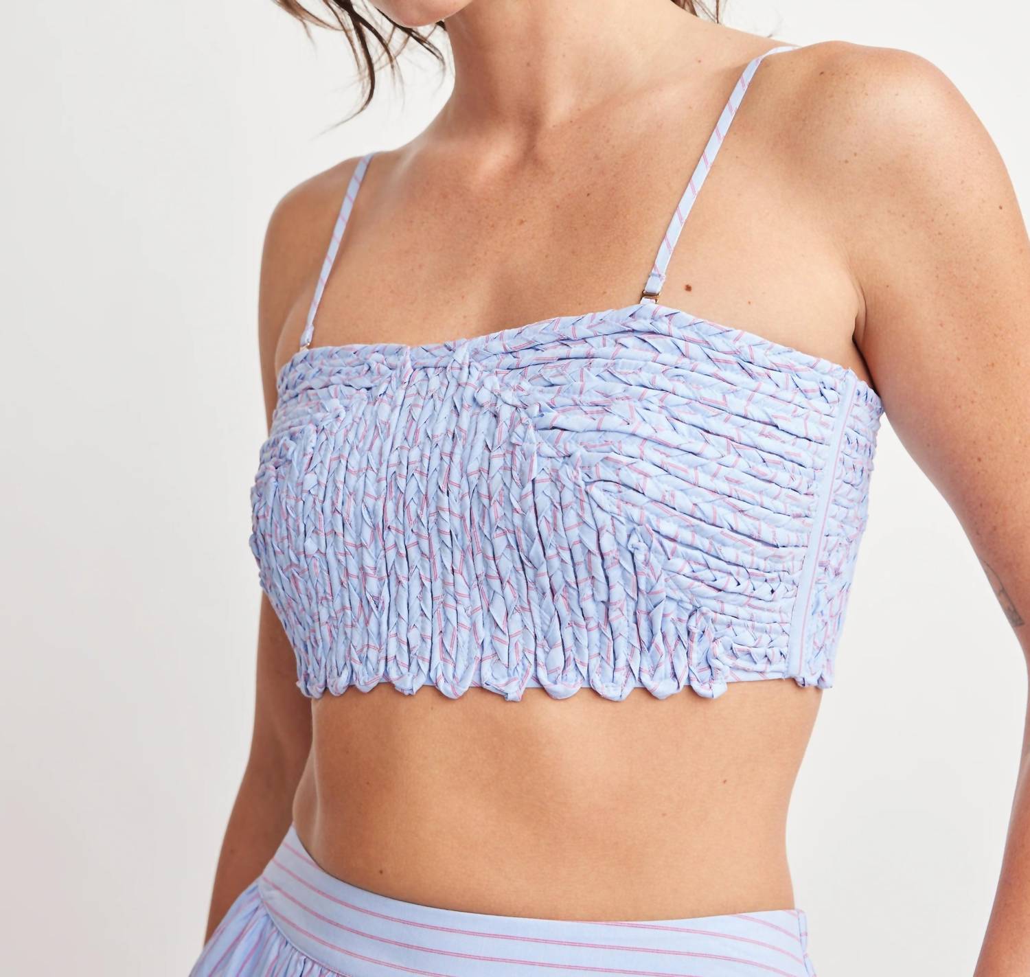 Self Contrast - Milani Removable Straps Bandeau Top