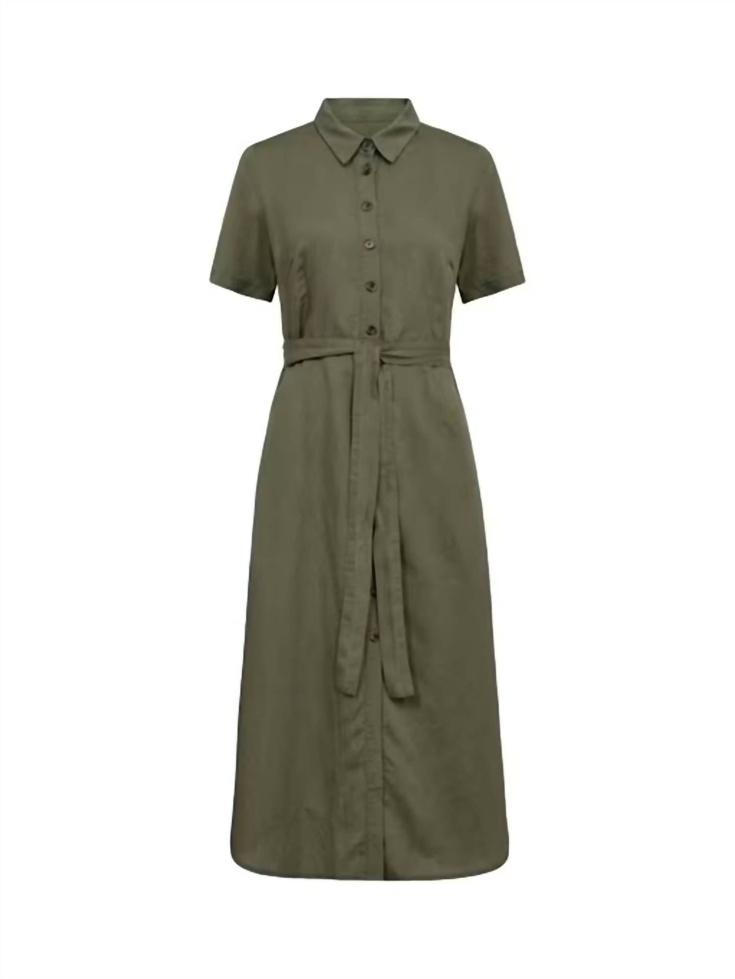 Part Two - Eflin Linen Blend Shirt Dress
