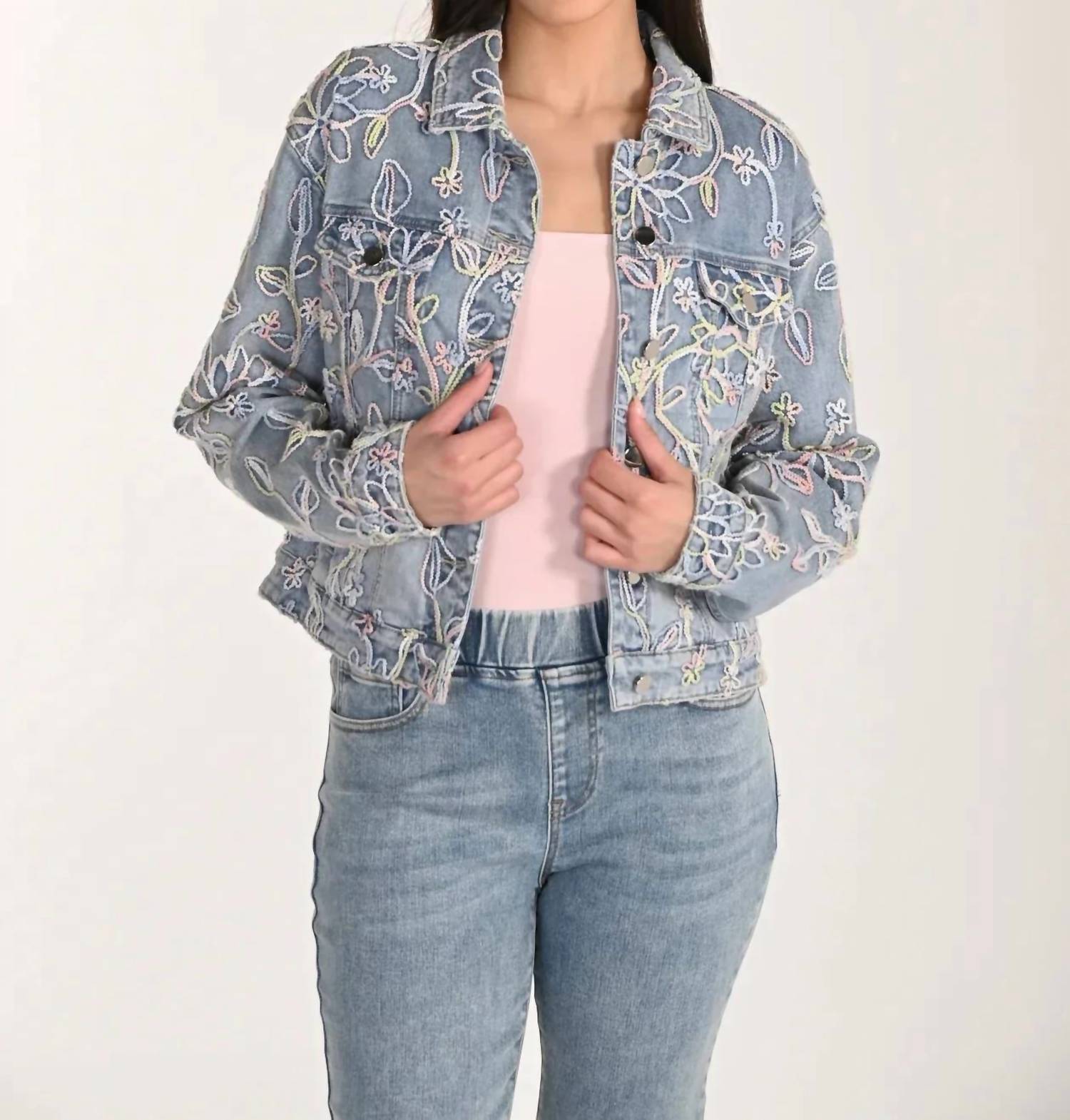 Frank Lyman - Woven Denim Jacket