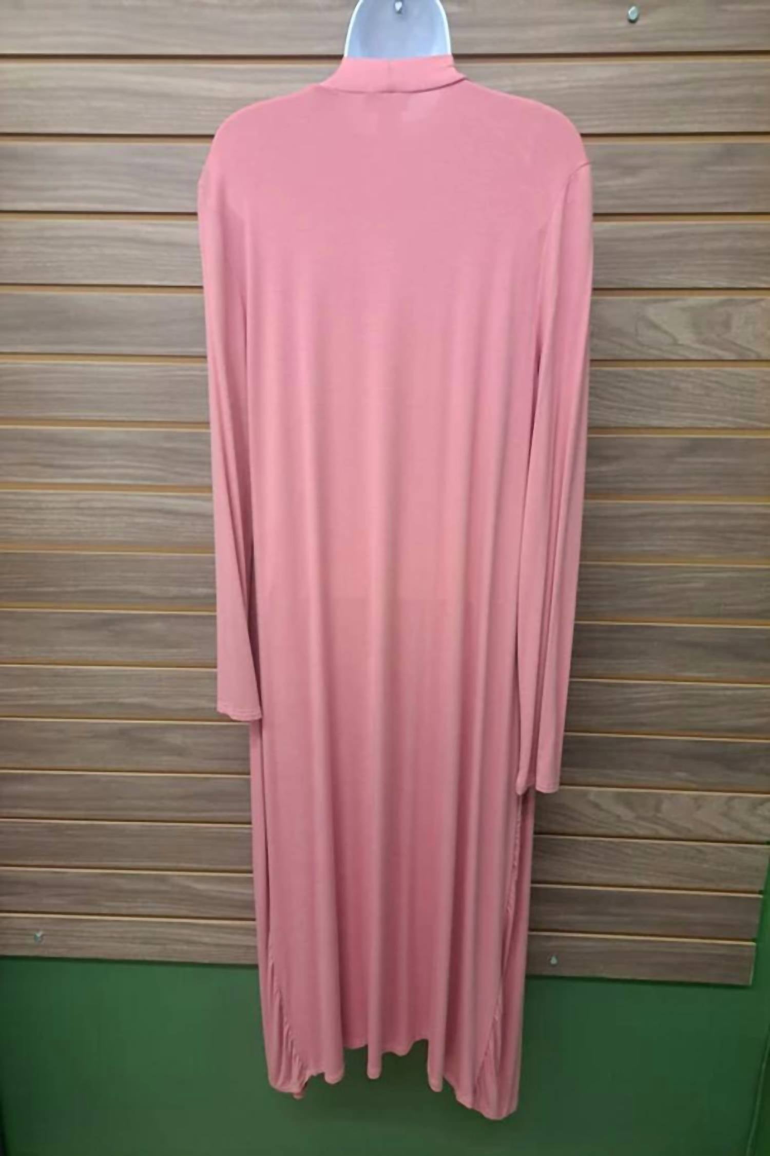K Too - Women's Long Open Cardigan