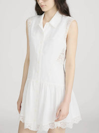 Frame - Embroidered Day Dress