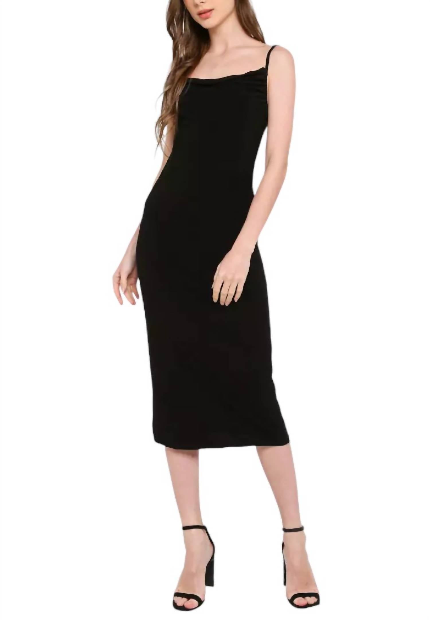 Beeson River - Cowl Neck Dress
